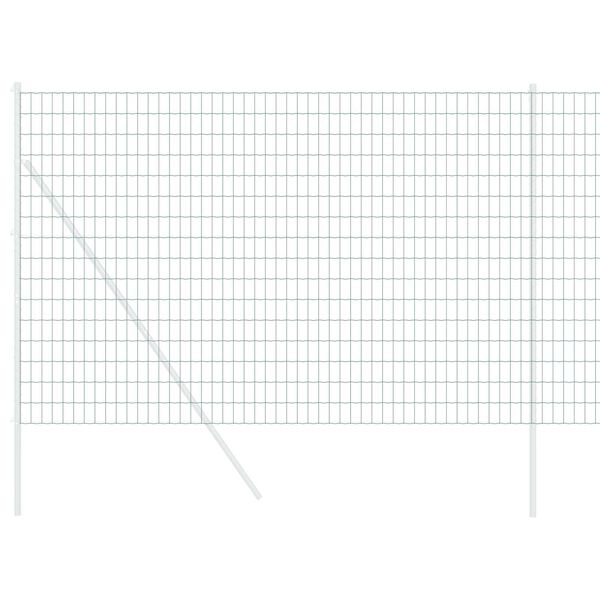 vidaXL Recinzione Euro Verde 1.6 x 10 m Ferro rivestito in PVC