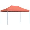 vidaXL Tenda da Festa Pieghevole Pop-Up Terracotta 440x292x315 cm