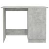 vidaXL Scrivania Grigio Cemento 100x50x76 cm in Legno Multistrato