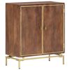 vidaXL Credenza 68x30x76 cm in Legno Massello di Mango