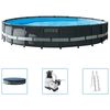 Intex Set Piscina Rotonda Ultra XTR Frame 610x122 cm