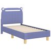 vidaXL Struttura letto per bambini con testata Blu jeans 70 x 140 cm