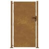 vidaXL Cancello da giardino 100x175 cm in acciaio Corten
