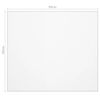 vidaXL Protezione Tavolo Trasparente 90x90 cm 1,6 mm PVC