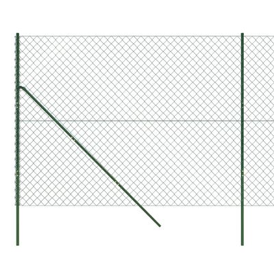 vidaXL Recinzione a Rete Verde 1,4x10 m