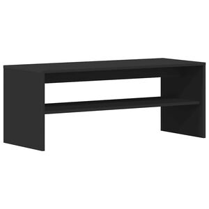 vidaXL Mobile Porta TV Nero 100x40x40 cm in Legno Multistrato