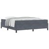 vidaXL Struttura del letto Grigio scuro 180 x 200 cm Tessuto