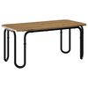 vidaXL Tavolino da salotto Rovere Artigianale 79,5 x 40 x 36 cm