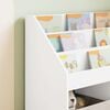 vidaXL Libreria per Bambini Bianco 72,5 x 29,5 x 69 cm