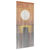 vidaXL Tenda per Porta Antinsetti multicolore 200 x 90 cm Bamb&ugrave;
