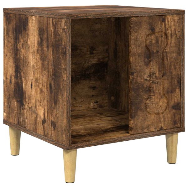 vidaXL Cuccia per cani Rovere fum&eacute; 44 x 42 x 49 cm Legno multistrato