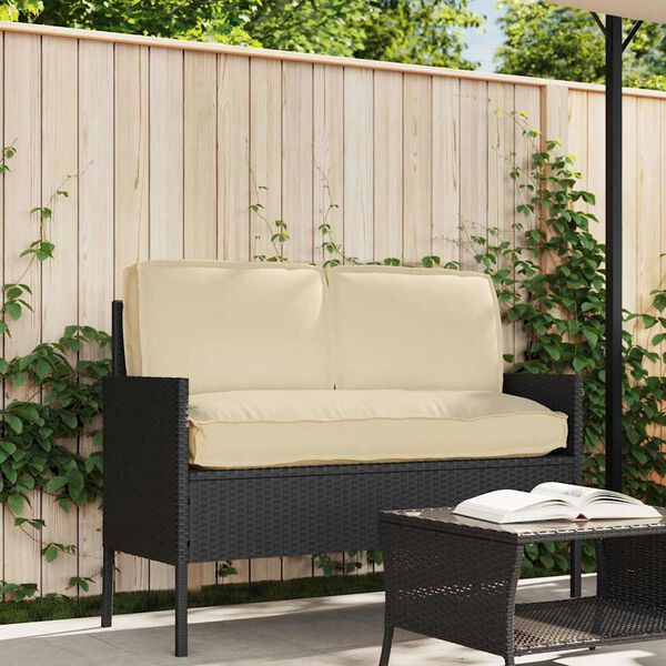 vidaXL Set di Cuscini per Pallet 3 pcs Beige 120 x 60 x 12 cm