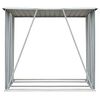 vidaXL Capannone da Giardino in Acciaio Zincato 163x83x154 cm Verde