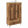vidaXL Credenza Legno vecchio 69,5 x 31 x 115 cm Legno multistrato