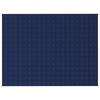 vidaXL Coperta Ponderata Blu 152x203 cm 7 kg Tessuto