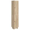 vidaXL Set di armadi 2 pcs Rovere Sonoma 34,5 x 33 x 90 cm