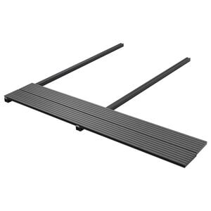 vidaXL Pavimento da Deck 78 pz Grigio WPC