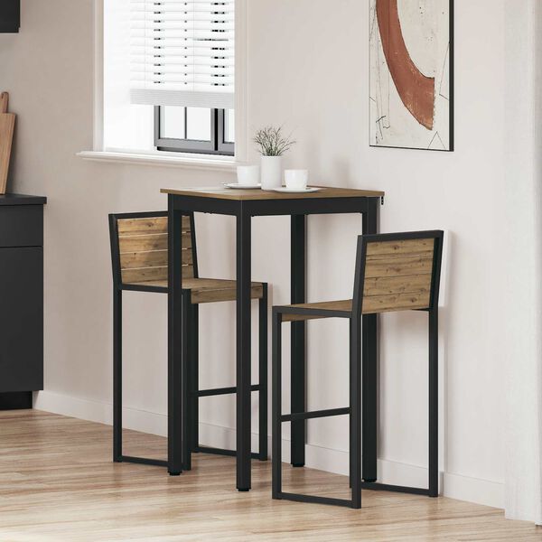 vidaXL Tavoli da pranzo Legno multistrato