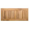 vidaXL Panchina da giardino 2 pcs Marrone Legno massello di teak