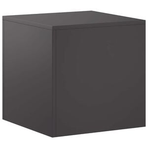 vidaXL Supporto per piante Nero 40 x 40 x 40 cm Acciaio