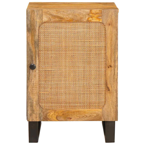 vidaXL Mobile da Bagno Marrone 38 x 33 x 58 cm Legno di mango massello