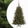 vidaXL Albero di Natale artificiale con palline 120 cm 150 LED