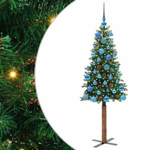 vidaXL Albero di Natale snodato con 150 LED con supporto Verde 150 cm