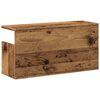 vidaXL Mobile a Parete 60x20x30 cm Legno Antico in Truciolato
