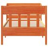 vidaXL Letto senza Materasso Marrone Cera 75x190 cm in Legno di Pino