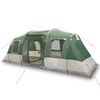 vidaXL Tenda da Campeggio a Tunnel per 4 Persone Verde Impermeabile
