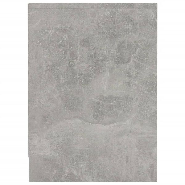 vidaXL Mobile Porta TV Grigio Cemento 102x37,5x52,5 cm in Truciolato