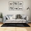 vidaXL Tappeto Shaggy PAMPLONA a Pelo Lungo Moderno Nero 80x150 cm