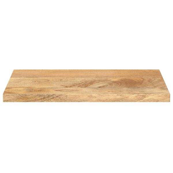 vidaXL Piano per Tavolo 50x40x2,5 cm Rettangolare Legno Massello Mango
