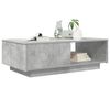 vidaXL Tavolino da salotto con cassetto Grigio cemento 95 x 55 x 31 cm