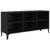 vidaXL Set mobile TV Nero 103,5 x 30 x 50 cm Legno ingegnerizzato