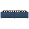 vidaXL Giroletto senza Materasso Blu 100x200 cm in Tessuto