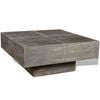 vidaXL Tavolino da Salotto Marrone Scuro Quadrato Legno Massello Mango