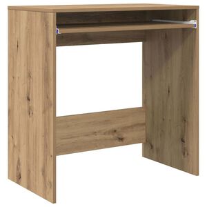 vidaXL Scrivania Rovere artigianale Legno ingegnerizzato