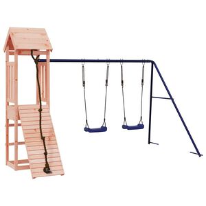 vidaXL Set da Gioco da Esterno in Legno Massello di Douglas