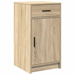 vidaXL Credenza Rovere Sonoma 40 x 40.5 x 75 cm Legno multistrato