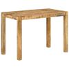 vidaXL Tavolo da Pranzo 110x55x76 cm in Legno Massello di Mango
