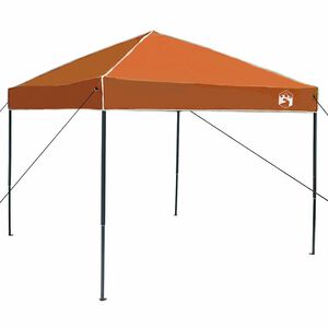 vidaXL Tenda Gazebo 243 x 243 x 251 cm Arancione Tessuto
