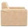 vidaXL Divano per Bambini Crema in Morbido Peluche