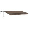 vidaXL Tenda retrattile Tortora 600 &times; 300 cm Tessuto e Alluminio