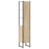 vidaXL Mobile da Bagno Sonoma 33 x 33 x 185,5 cm Legno multistrato