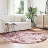 vidaXL Tappeto Shaggy a Pelo Lungo NAVARRA Rosa Antico 160x160cm
