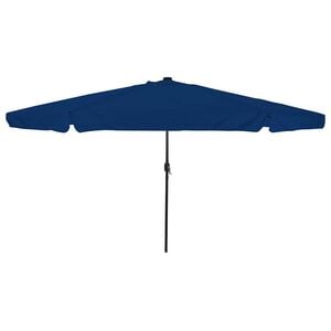 vidaXL Ombrello da giardino 395 x 395 x 245 cm Poliestere Rotondo