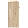 vidaXL Banco Reception Rovere Sonoma 200x50x103,5 cm Legno Multistrato