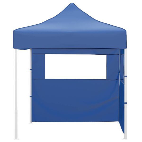 vidaXL Tenda Party Blu 200 x 200 x 315 cm Tessuto Oxford