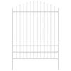 vidaXL Recinzione per Giardino 7 pcs Bianco 170 x 225 cm